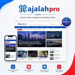 Jasa Install MajalahPro Theme