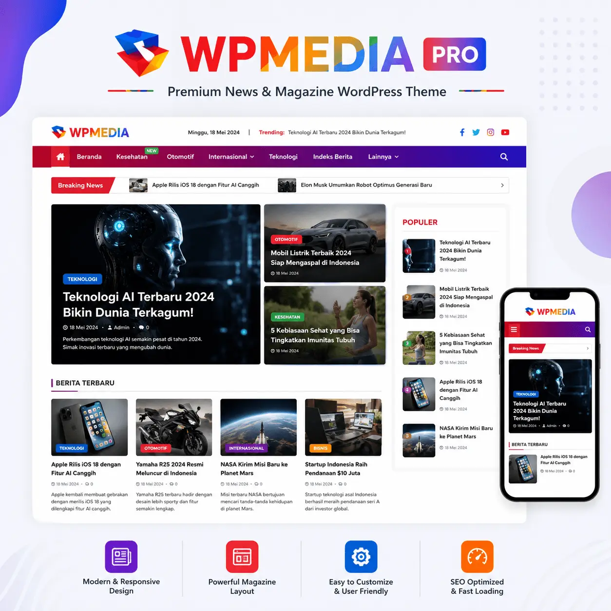 Jasa Install WPMedia Theme